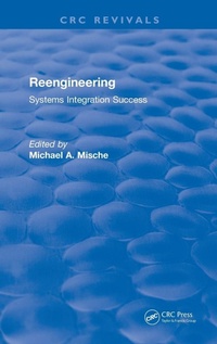 Enlarge image Cover: Reengineering Systems Integration Success (1997) - CRC Press