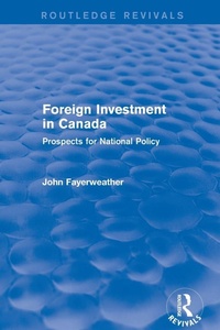 Abbildung von: Foreign Investment in Canada - Routledge