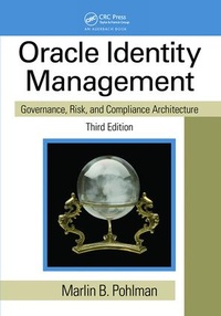 Enlarge image Cover: Oracle Identity Management - CRC Press