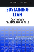 Cover: Sustaining Lean - CRC Press