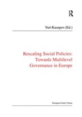 Cover: Rescaling Social Policies towards Multilevel Governance in Europe - Routledge