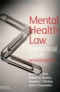 Cover: Mental Health Law 2E A Practical Guide - CRC Press
