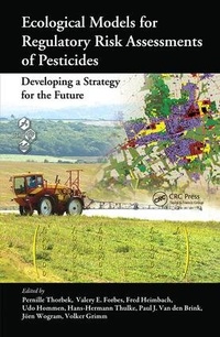 Enlarge image Cover: Ecological Models for Regulatory Risk Assessments of Pesticides - CRC Press