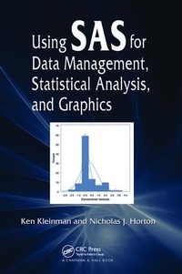 Enlarge image Cover: Using SAS for Data Management, Statistical Analysis, and Graphics - CRC Press