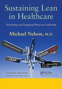 Enlarge image Cover: Sustaining Lean in Healthcare - CRC Press