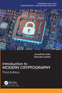 Abbildung von: Introduction to Modern Cryptography - CRC Press