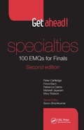 Cover: Get ahead! Specialties: 100 EMQs for Finals - CRC Press