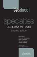Cover: Get ahead! Specialties: 250 SBAs for Finals - CRC Press