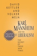 Cover: Karl Mannheim and the Crisis of Liberalism - Routledge