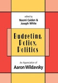 Cover: Budgeting, Policy, Politics - Routledge