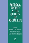 Cover: Ecology, World Resources and the Quality of Social Life - Routledge