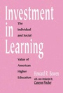 Cover: Investment in Learning - Routledge