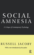 Cover: Social Amnesia - Routledge
