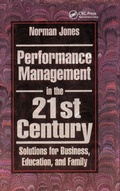 Cover: Performance Management in the 21st Century - CRC Press