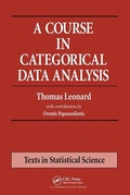 Cover: A Course in Categorical Data Analysis - CRC Press