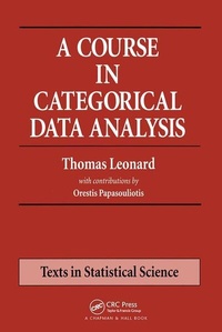 Enlarge image Cover: A Course in Categorical Data Analysis - CRC Press