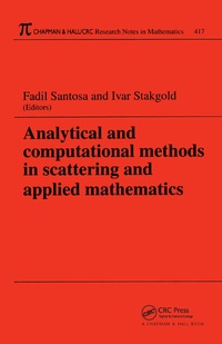 Enlarge image Cover: Analytical and Computational Methods in Scattering and Applied Mathematics - CRC Press