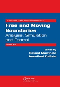Enlarge image Cover: Free and Moving Boundaries - CRC Press