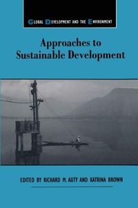 Enlarge image Cover: Approaches to Sustainable Development - Routledge