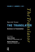 Cover: Science in Translation - Routledge