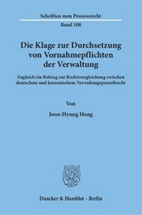 Abbildung von: Die Klage zur Durchsetzung von Vornahmepflichten der Verwaltung - fibre