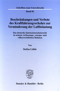 Abbildung von: Beschränkungen und Verbote des Kraftfahrzeugverkehrs zur Verminderung der Luftbelastung - fibre
