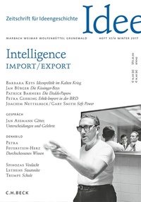 Abbildung von: Zeitschrift für Ideengeschichte Heft XI/4 Winter 2017 - C.H.BECK