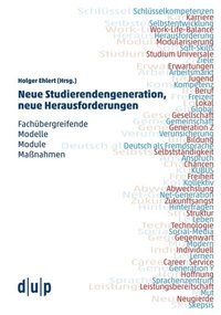 Bild vergrößern Bild: Neue Studierendengeneration, neue Herausforderungen - Düsseldorf University Press DUP