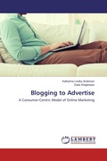 Cover: Blogging to Advertise - LAP Lambert Academic Publishing