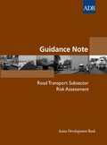 Cover: Guidance Note: Road Transport Subsector Risk Assessment - Asian Development Bank