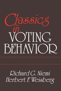 Enlarge image Cover: Classics in Voting Behavior - CQ Press