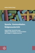 Cover: Sprache. Kommunikation. Religionsunterricht - Evangelische Verlagsanstalt