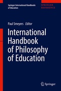 Cover: International Handbook of Philosophy of Education - Springer