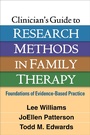 Cover: Clinician's Guide to Research Methods in Family Therapy - Guilford Press