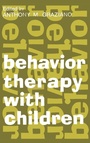 Cover: Behavior Therapy with Children - Routledge