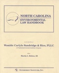 Bild: North Carolina Environmental Law Handbook - Government Institutes
