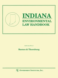 Bild: Indiana Environmental Law Handbook - Government Institutes