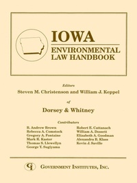 Bild: Iowa Environmental Law Handbook - Government Institutes