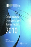 Cover: Contemporary Ergonomics and Human Factors 2010 - CRC Press