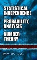 Cover: Statistical Independence in Probability, Analysis and Number Theory - Dover Publications Inc.