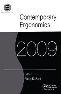 Enlarge image Cover: Contemporary Ergonomics 2009 - CRC Press