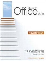 Abbildung von: Microsoft (R) PowerPoint 2010: A Case Approach, Complete - McGraw-Hill Professional