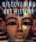 Cover: Discovering Art History: Teacher's Guide to 3r.e - Davis Publications Inc.,U.S.