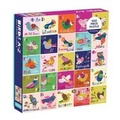 Cover: Birds A to Z 500 Piece Family Puzzle - Mudpuppy Press