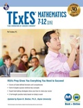 Cover: TExES Mathematics 7-12 (235) Study Guide 2025-2026 - Research & Education Association
