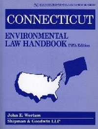 Bild: Connecticut Environmental Law Handbook - Government Institutes