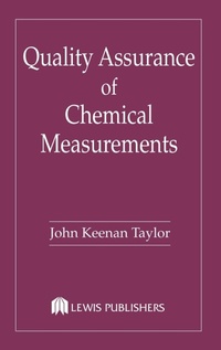 Abbildung von: Quality Assurance of Chemical Measurements - CRC Press