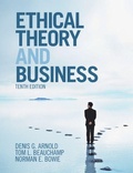 Cover: Ethical Theory and Business - Cambridge University Press