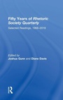 Cover: Fifty Years of Rhetoric Society Quarterly - Routledge