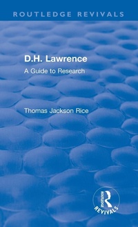 Enlarge image Cover: D.H. Lawrence - Routledge
